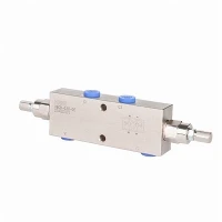 How does a pilot - operated pressure check valve work?